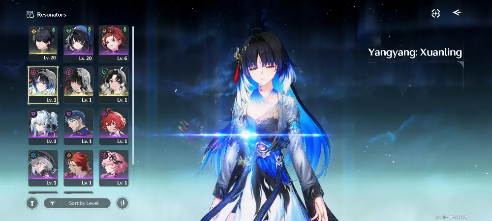 Yangyang:Xuangling, chisa | UL 8 | sea server
