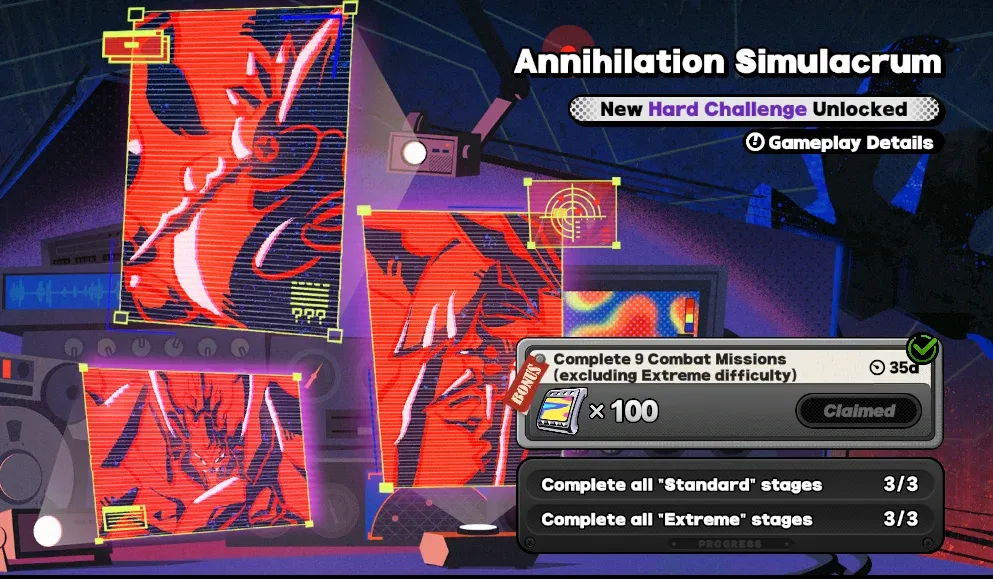 Annihilation Simulacrum