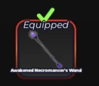 Awakened Necromancer Wand's | One Fruit Simulator