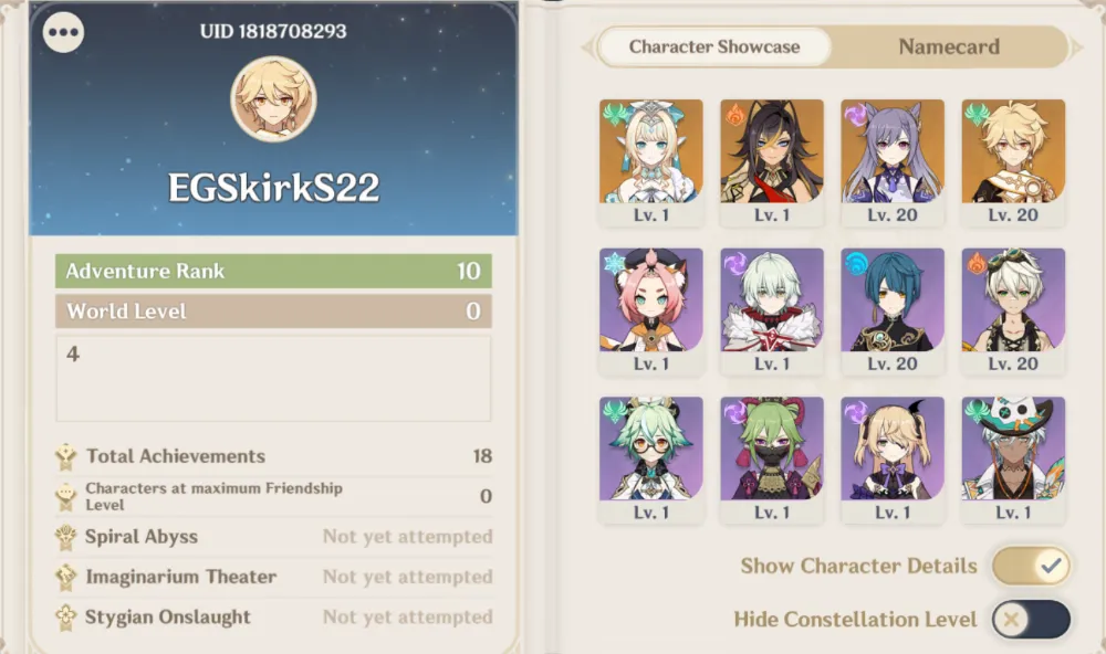 ASIA | AR 10 | Vesna + Dehya + Keqing