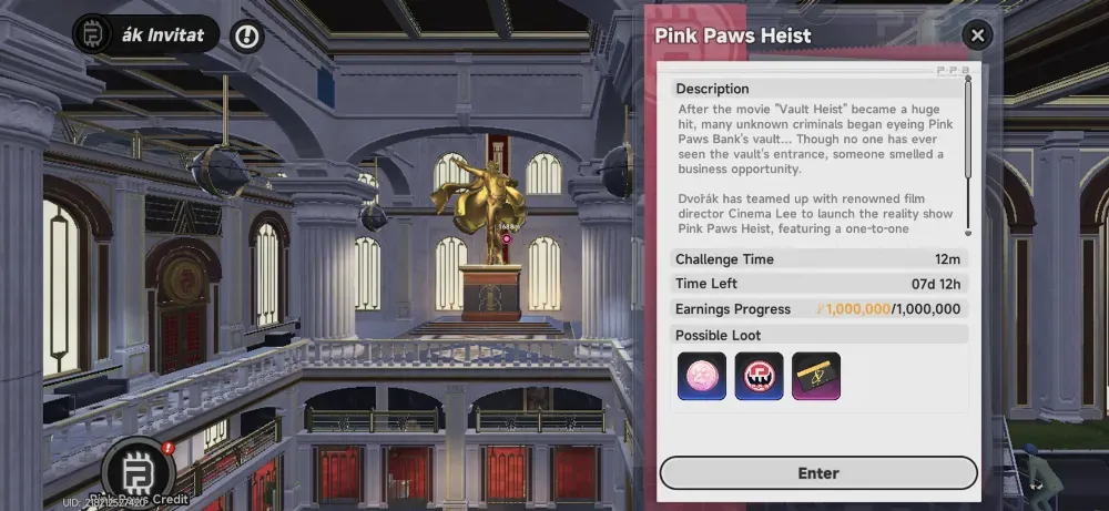 Pink Paws Heist 0>1jt Fons (live)