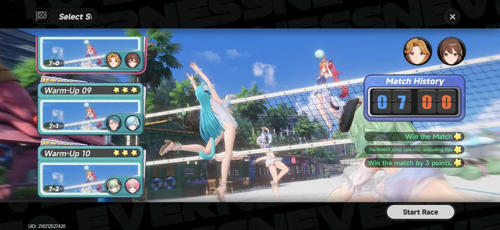 Stage event Volly