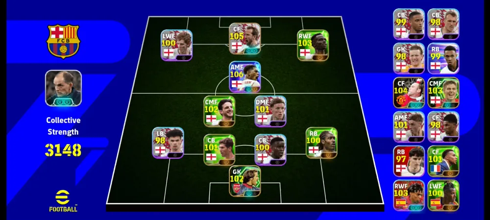 Belingham + Inggris Pack | Cek SS