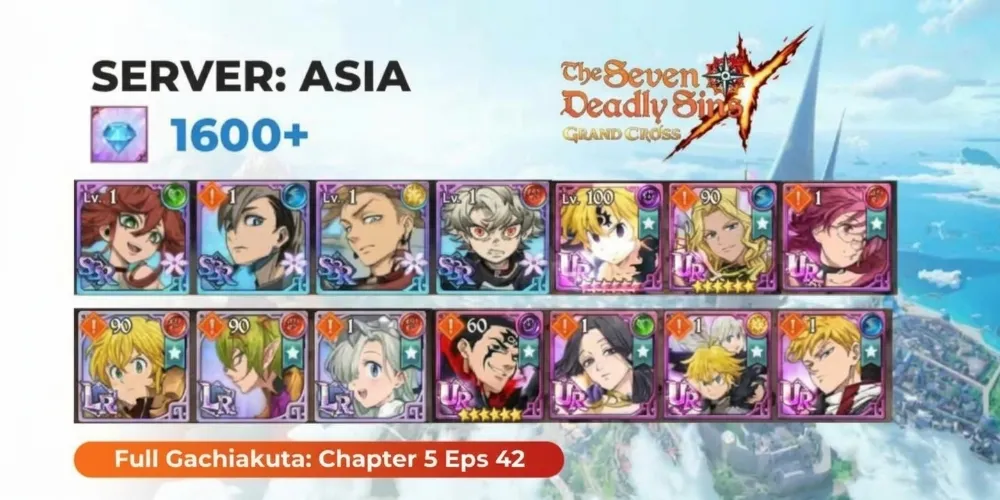 💎1631 Asia | Mesis Full Gachiakuta All HR