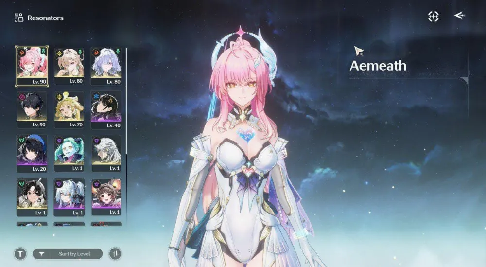 sea Ul 62 Aemeath premium sign, + 18k Astrite+10pull weapon ready for hsin