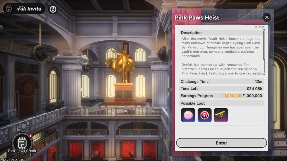 JASA JOKI PINK PAWN HEIST 1JT FONS