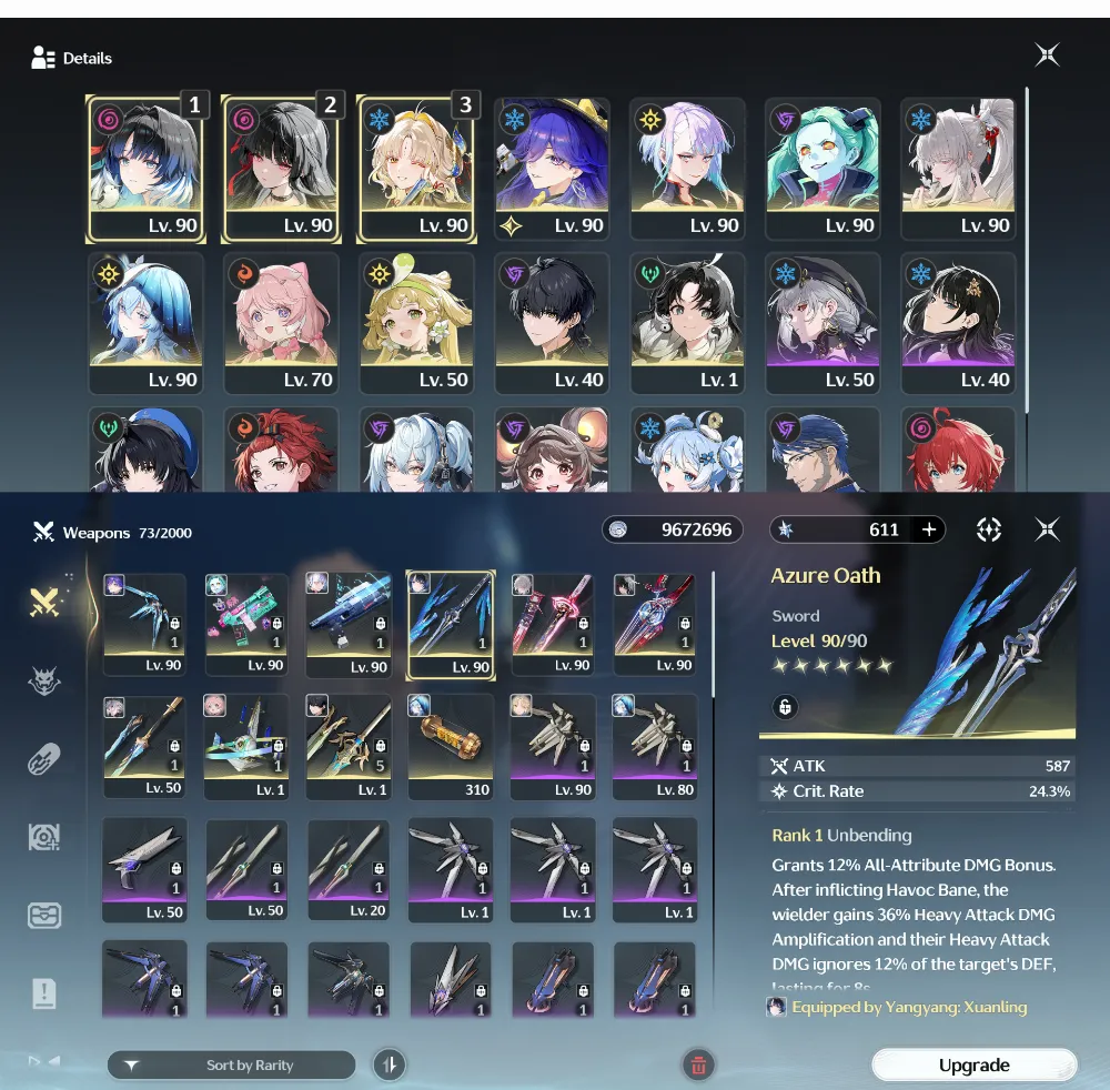 [Wuthering Waves] 8 LIMIT 5 SIGN | 3 PREMIUM TEAM | SEA SERVER