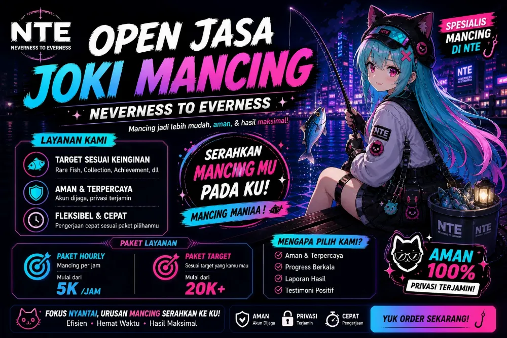 Joki mancing manual fast clear