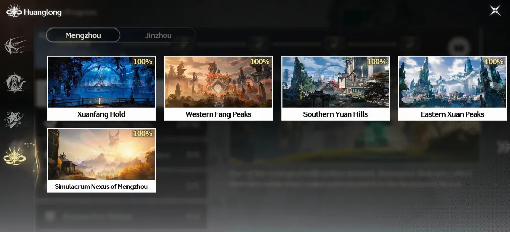 Simulacrum nexus of mengzhou