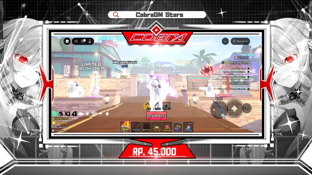 Akun Roblox Datver 18+ | Avatar Only Cewe | Mic On | Game Fist it dll