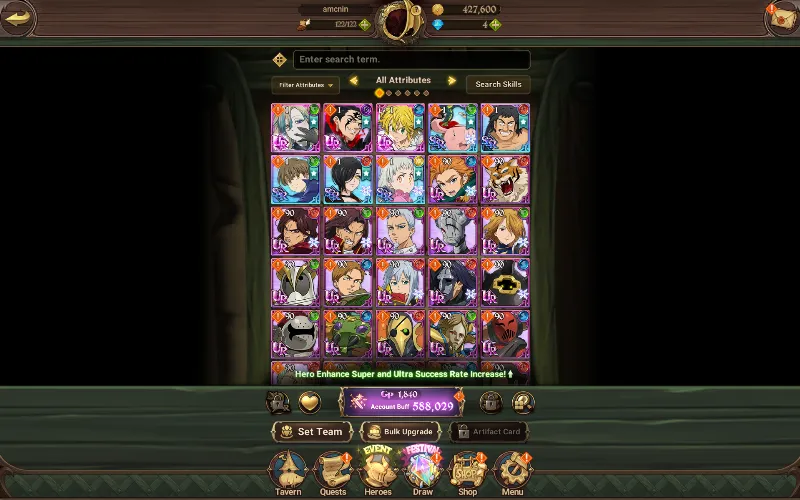 《GLOBAL》 3UR SALOS 2/6 - DEMON KING ZELDRIS - MELIODAS