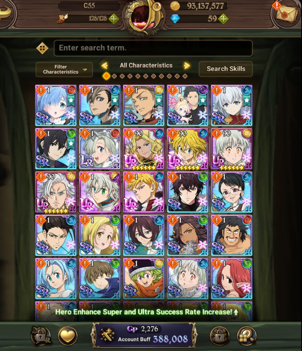 starter 1lr 4ur 6 collab (shadow rezero gachiakuta)