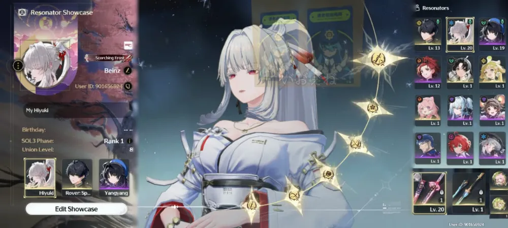 [SEA] Starter Hiyuki RC6 Sign | UL 8 | Login Kuro (Email Dummy) | No cheat