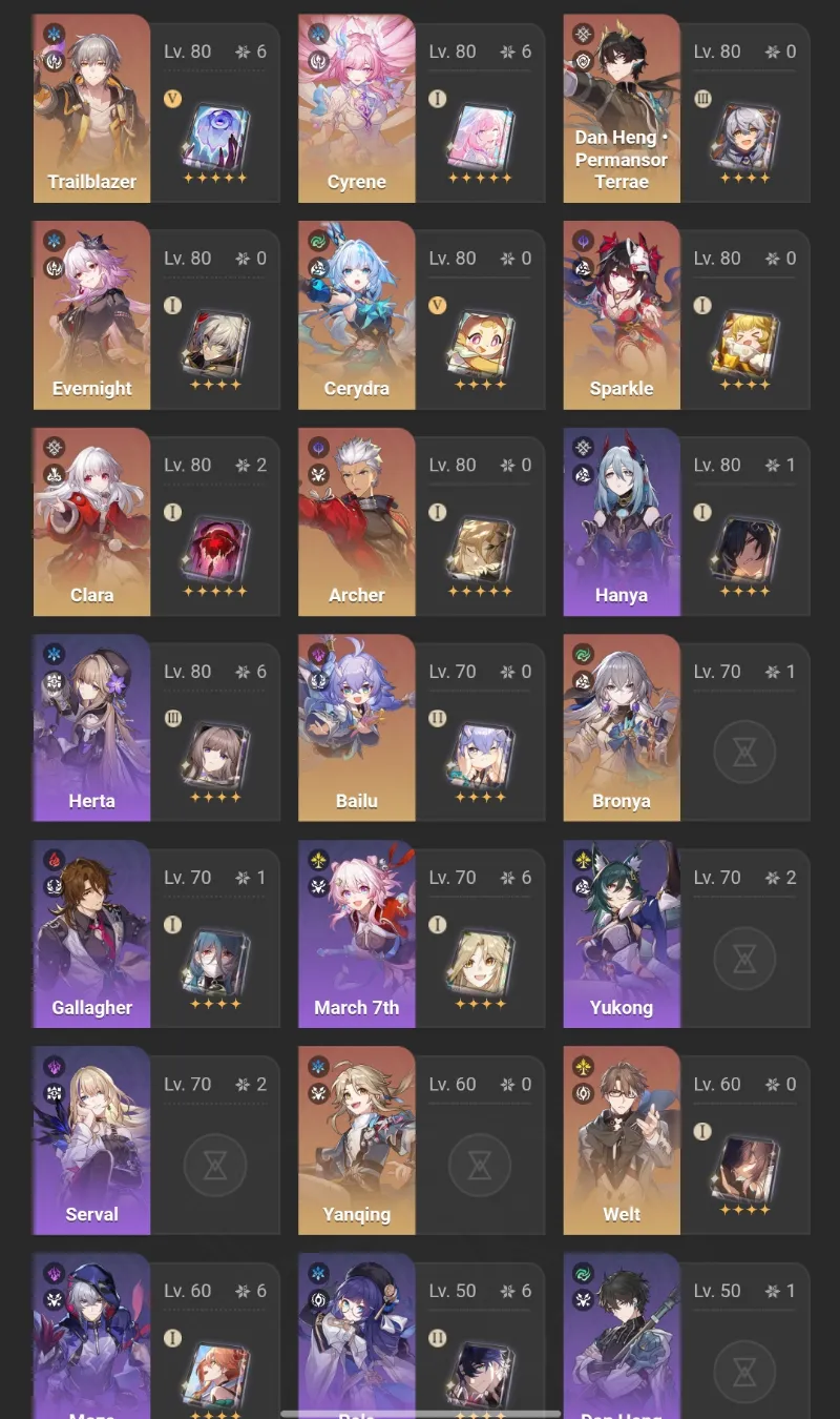 [Asia TL65] Cyrene E6 - Evernigh - Cerydra