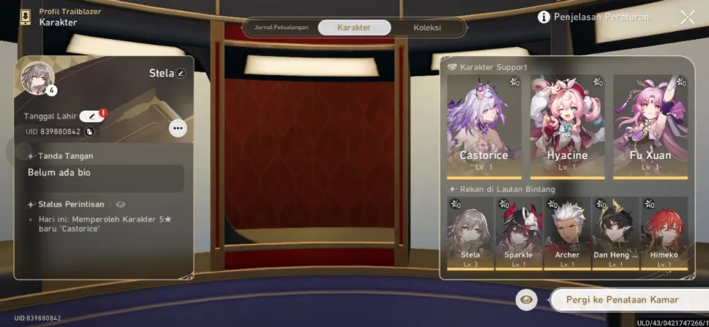 Starter TL4 Asia | Hyacine x Castorice