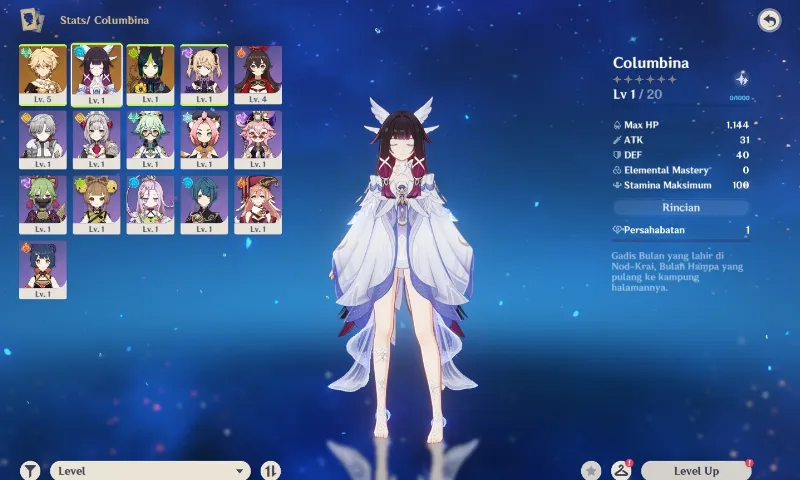 Starter Columbina + Tighnari