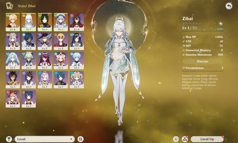Starter Zibai + Tighnari + Yumemizuki Mizuki