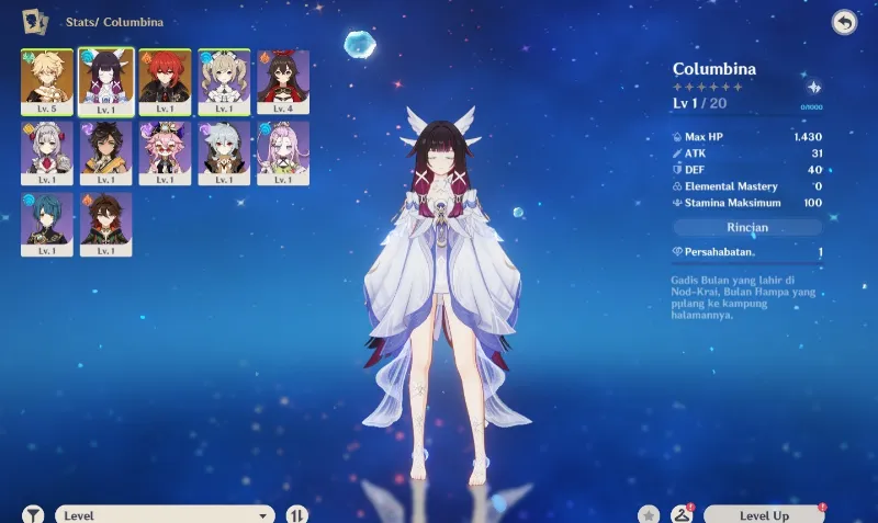 Starter Columbina + Diluc