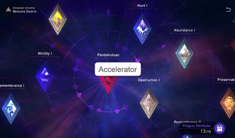 Simulated Universe Bencara Swarm