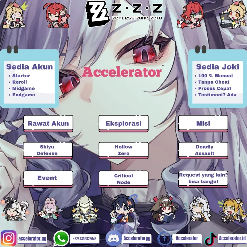 Joki Rawat Akun 1 Minggu / 7 Hari