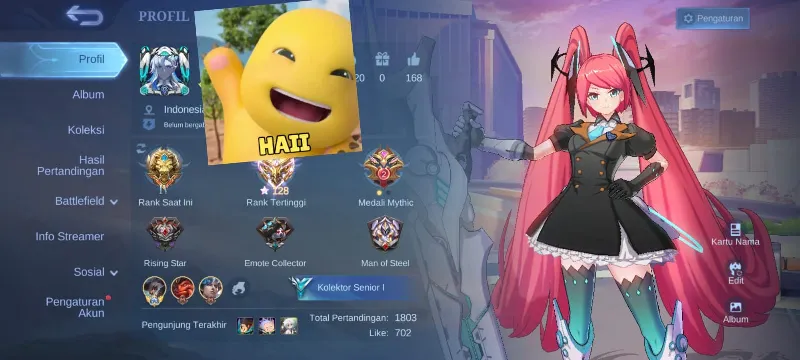 Polosan Immortal + Gojo Satoru + Layla Aspirants