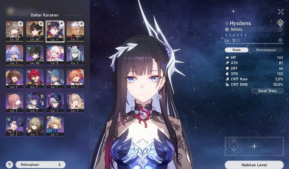 Starter Hysilens Dan Heng PT Archer Bailu