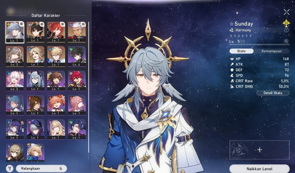 Starter Sunday Dan Heng PT Himeko Archer Yanqing Gepard