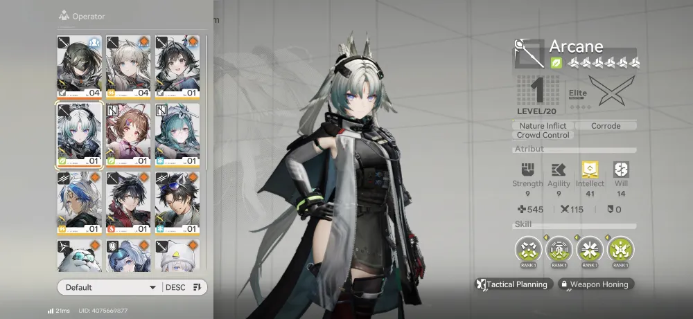 Starter Arcane Sign + Ardelia P1 + 2 B6 Weapon