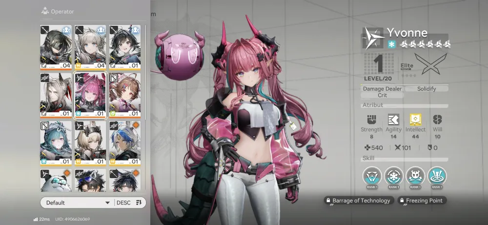 Starter Yvonne Sign + Ardelia + Pogranichnik P1 + B6 Weapon