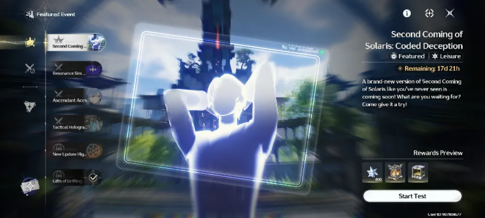 Second Coming of  Solaris Coded Deception | EVENT
