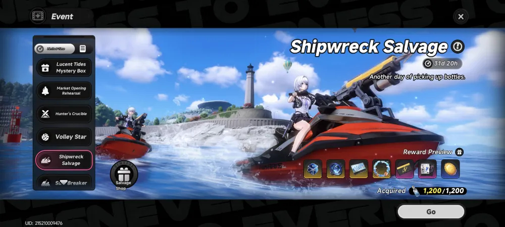 Shipwreck Salvage | EVENT