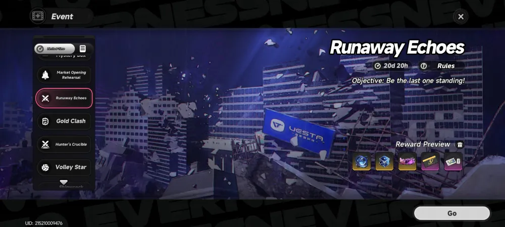 RUNAWAY ECHOES | EVENT