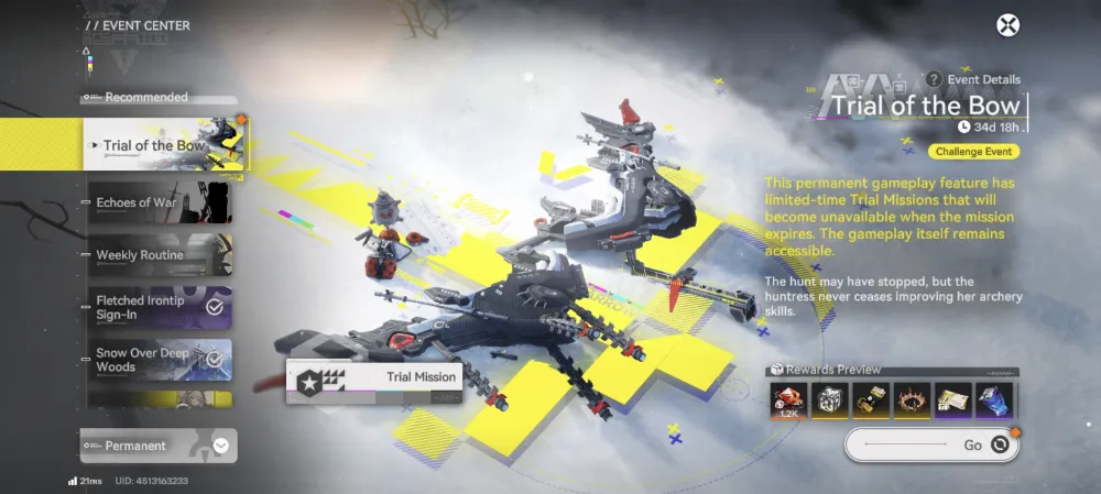 Trial of the Bow / Ujian Busur | EVENT