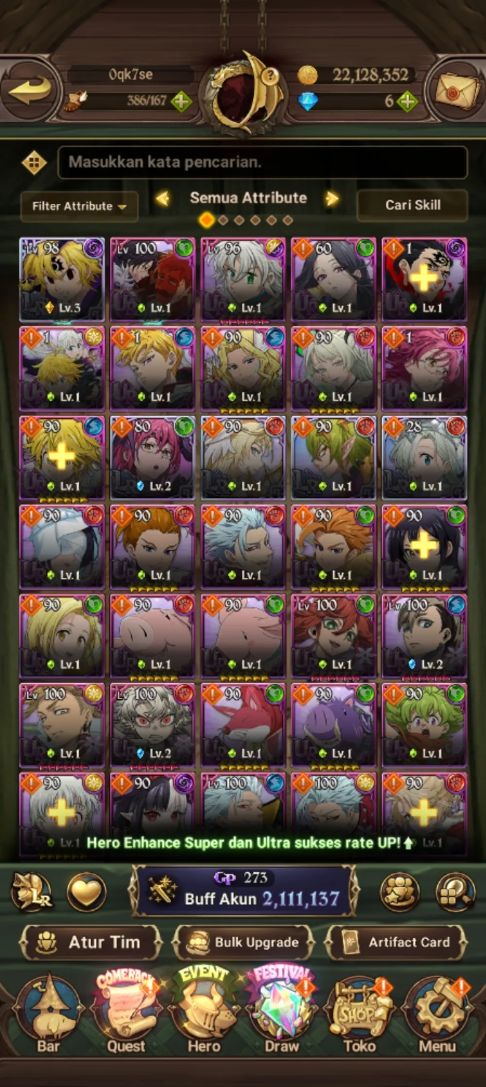 12 UR + FULL COLLAB GACHIAKUTA