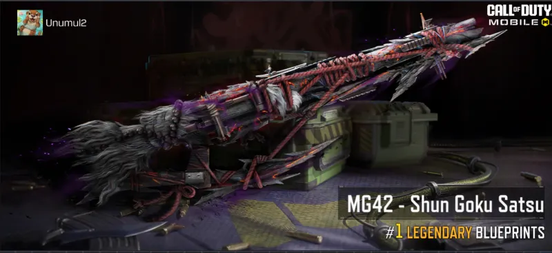 Polosan Legend MG42 - Shun Goku Satsu