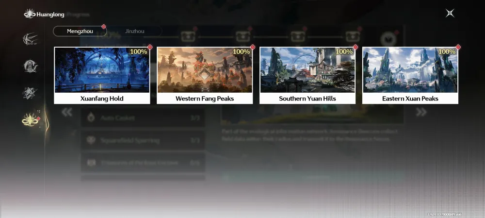 Explore map Mengzhou ( inc main Quest )
