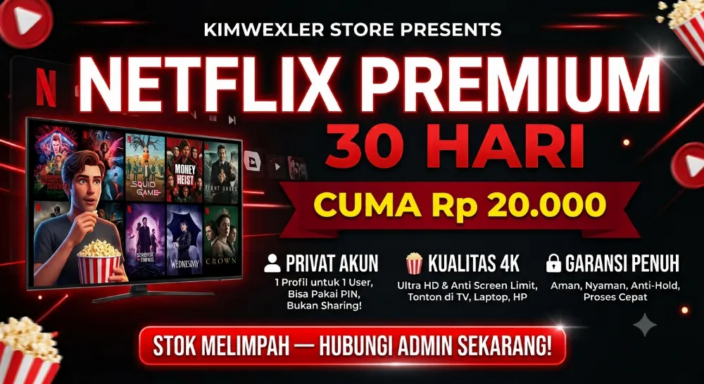 NETFLIX PREMIUM PLAN 30 DAYS 1PROF/1USER (FULLGAR)