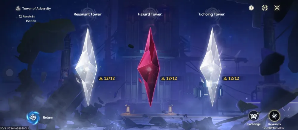 JOKI TOWER OF ADVERSITY WUTHERING WAVE ALL FLOOR