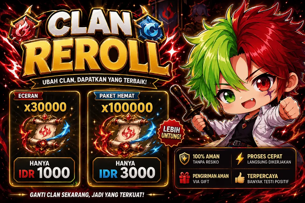 100000 Clan Reroll sailor Piece