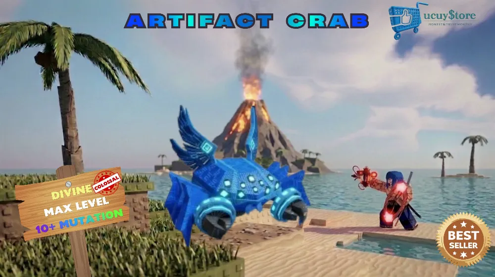 artifact crab colossal & 10+ mutasi & max level