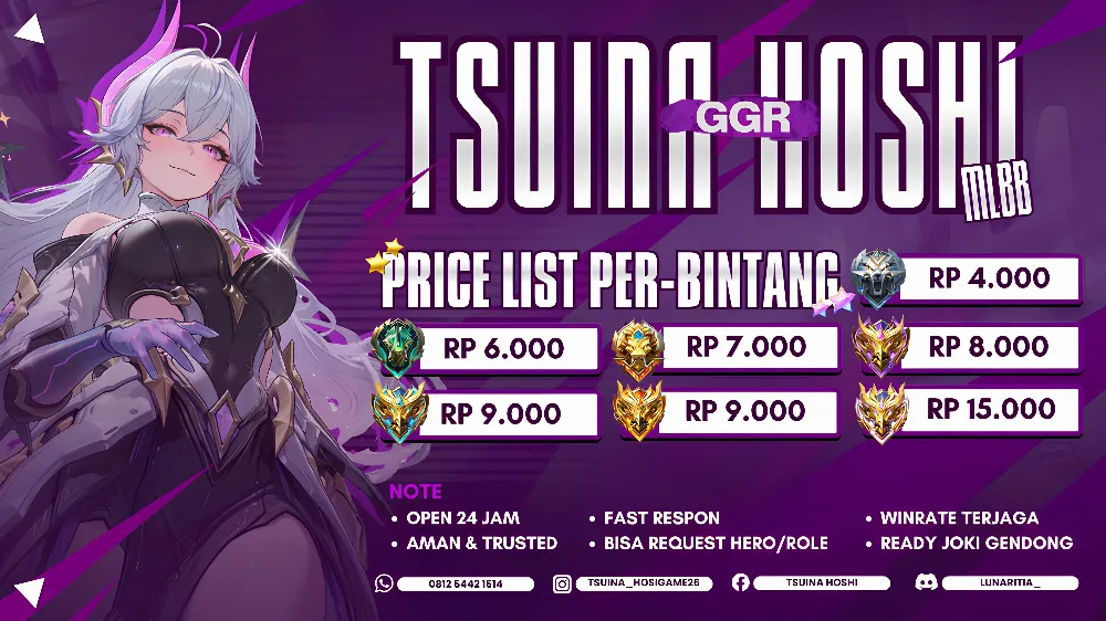 READY JOKI GENDONG/RANK