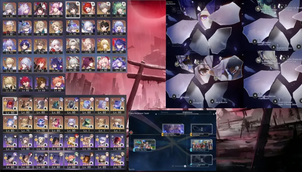 Asia | 25 Limit + 5 Signature Limit, Acheron E2 + Firefly E1 + Huohuo E1 + Bronya E3