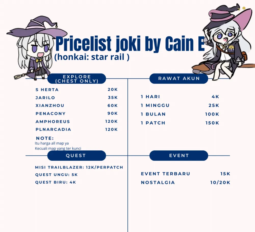 Custom Honkai Star Rail Services