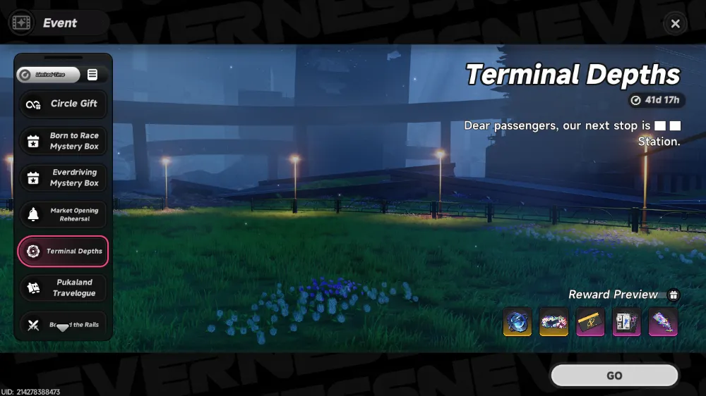 Terminal Depths Event