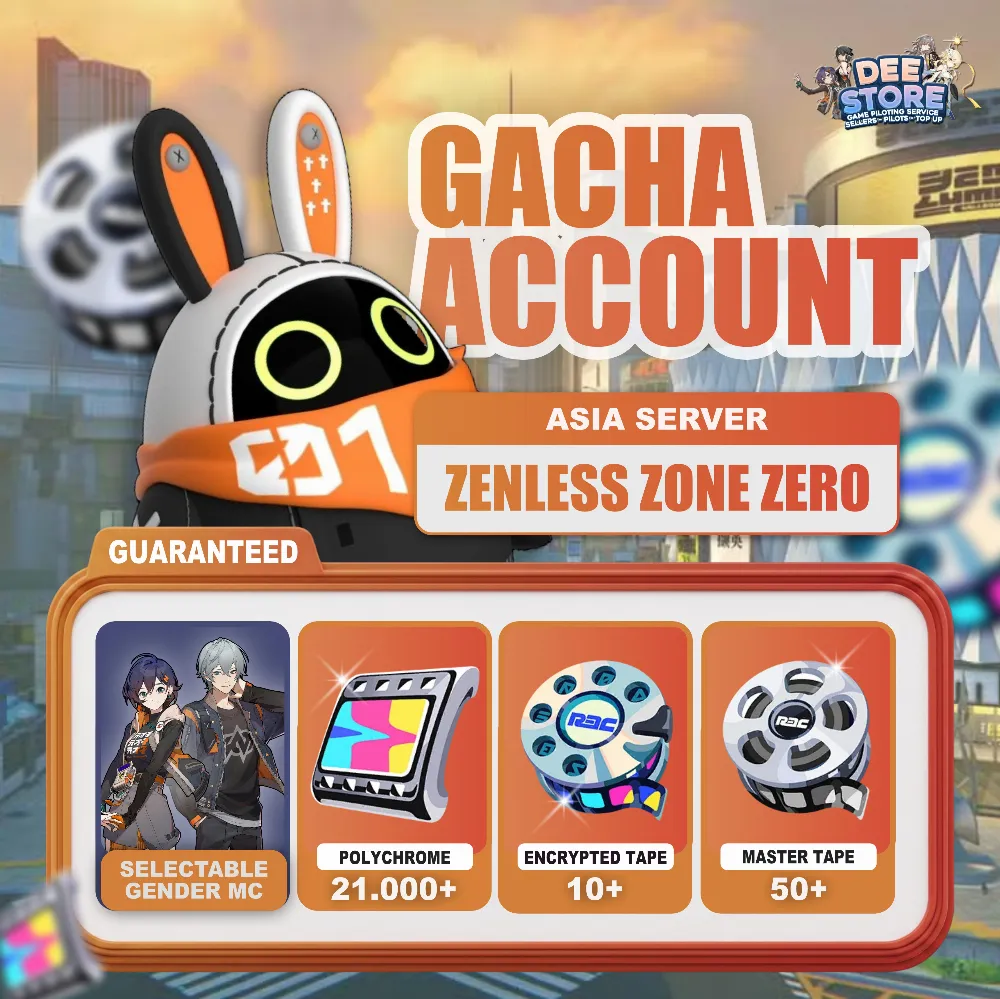 ASIA l Zenless Zone Zero Reroll Account l 21.000 - 22.000 Polychrome