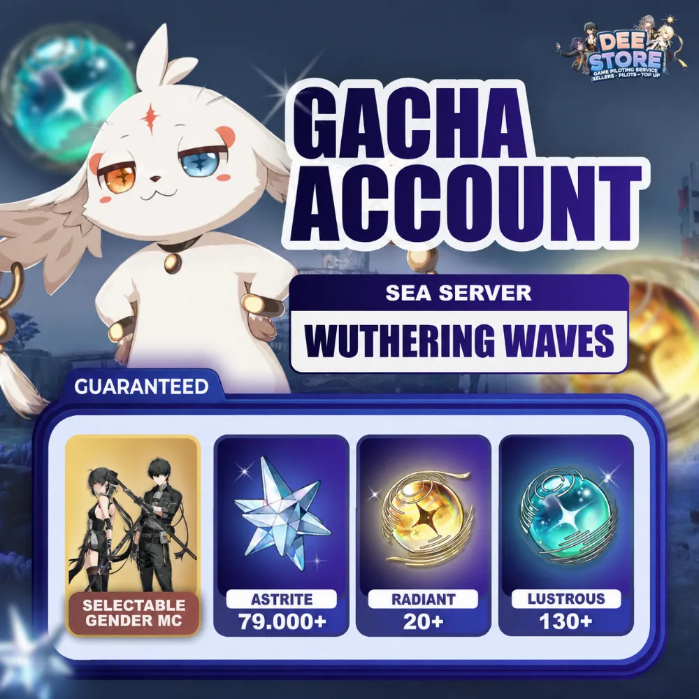 SEA I 79.000 – 80.000 Astrites I Wuthering Waves Reroll Account