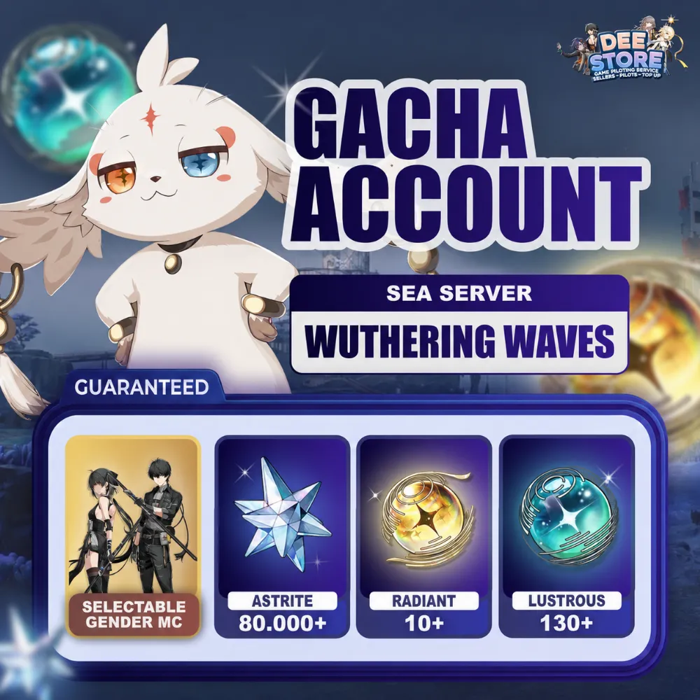 SEA I 80.000 – 81.000 Astrites I Wuthering Waves Reroll Account