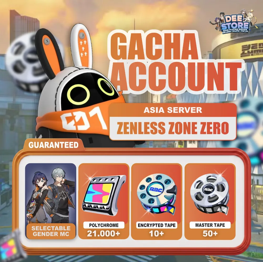 ASIA I 21.000 – 23.000 Polychrome I Zenless Zone Zero Reroll Account