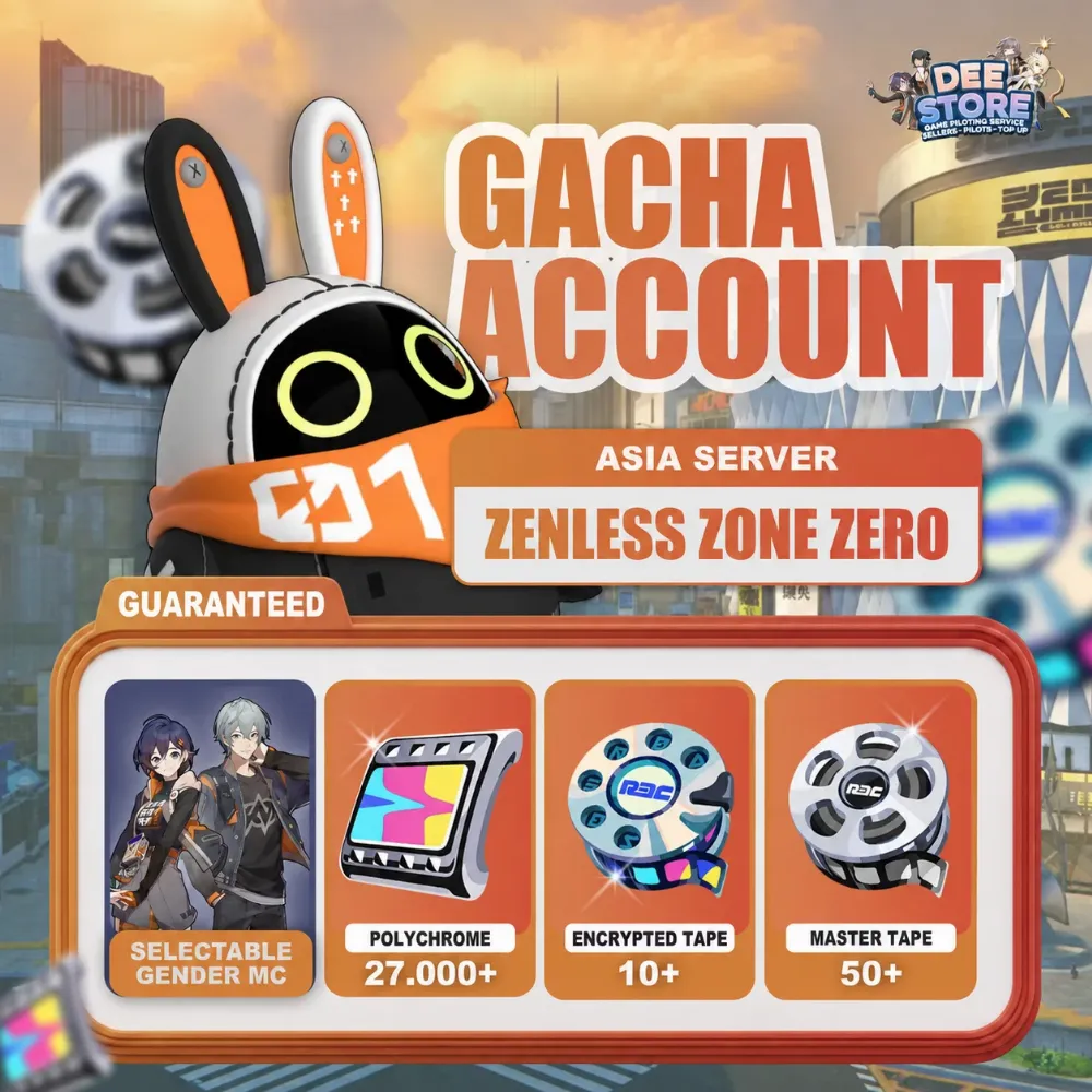 ASIA I 27.000 – 28.000 Polychrome I Zenless Zone Zero Reroll Account