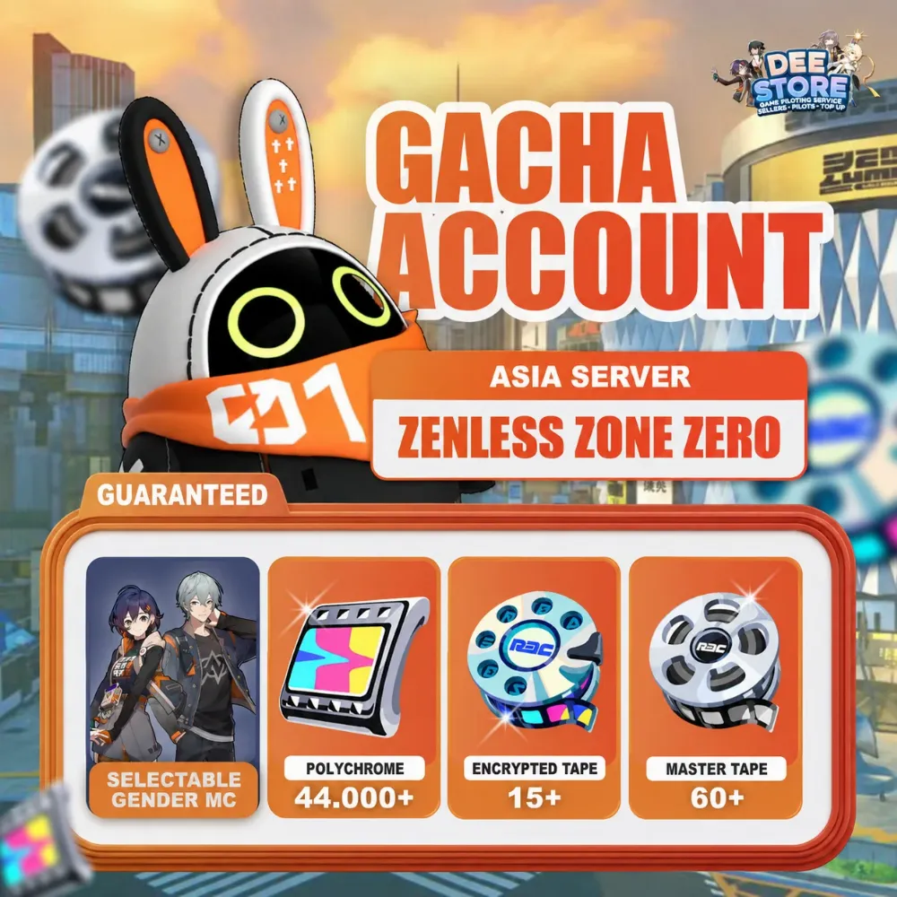 ASIA I 44.000 – 45.000 Polychrome I Zenless Zone Zero Reroll Account